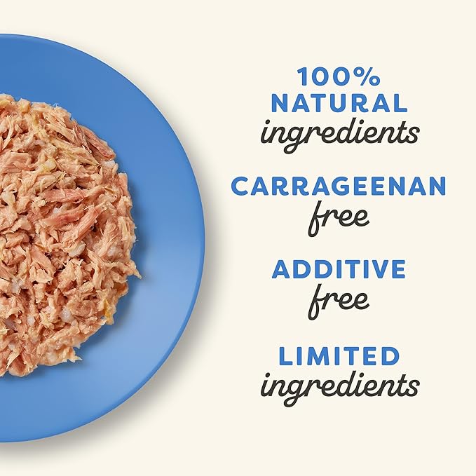 Applaws Natural Wet Canned Cat Food, Limited and Natural Ingredients, High Protein with No Artificial Additives, Fish Selection Variety Pack in Broth (24 x 2.47oz Cans)