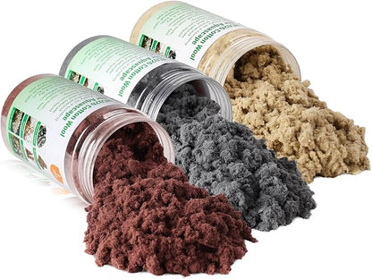 Cotton Wool for Aquascape- Gap Filler Cotton for Rocks & Wood | Aquarium Safe Bonding Material | Secure Adhesive Helper (Brownish red(Driftwood Color))