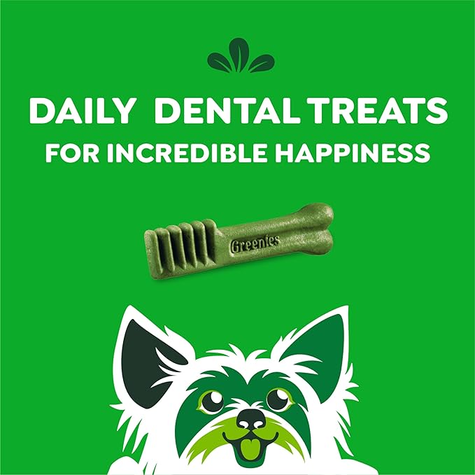 Greenies Original Teenie Dental Dog Treats, 6 oz. Pack (22 Treats)