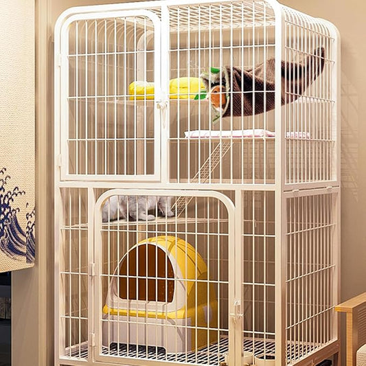 Ferret Rat Hammock, Guinea Pig Hideout, Warm Bed for Rat Ferret Guinea Pig Sleep and Play (4 Tunnel)