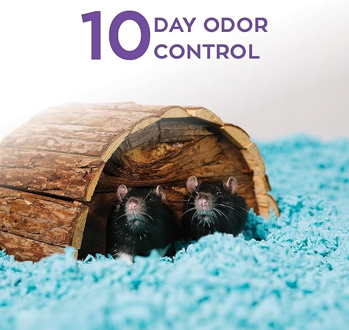 Carefresh 99% Dust-Free Blue Natural Paper Small Pet Bedding with Odor Control, 10 L