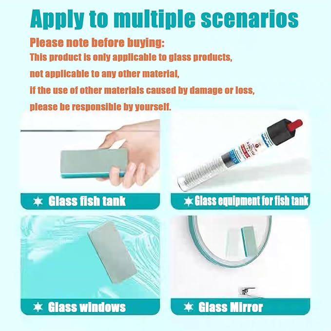 3 Pack Fish Tank Cleaning Tools, Aquarium Double Sided Sponge Brush, Glass Aquarium Scrubber Sponge - Dual Sided Surface Buildew Remover for Fish Tank (3.27"x1.57"x0.51") Non-Scratch EVA Pad