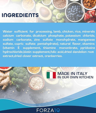 Forza10 Kidney Care Dog Food – Renal Support Wet Dog Food with Lamb, Low Protein & Phosphorus Formula, Sensitive Stomach, 3.5 oz Cans, 12 Pack – Vet Formulated, Made in Italy