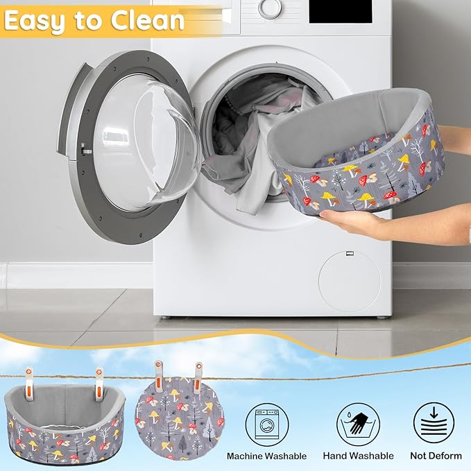 Glittme Soft Rabbit & Guinea Pig Bed - Thick Removable Mat, Machine Washable, Cozy Cuddler Cup Bed for Guinea Pig, Rabbit, Ferret