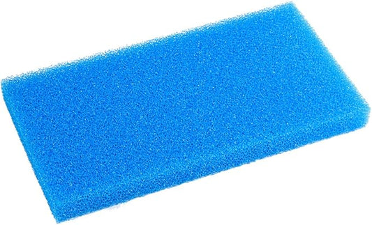 AQUANEAT Aquarium Filter Sponge Open Cell Foam Sheet Bio Sponge Filter Media Pad HMF Fish Tank Sump Divider (23" Lx 12.25" W x 2" H, Blue)