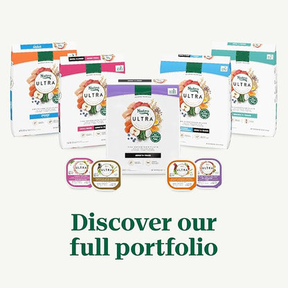 Nutro Ultra High Protein Dry Puppy Food, Trio of Proteins from Chicken, Lamb and Salmon, 3.5 lb Bag