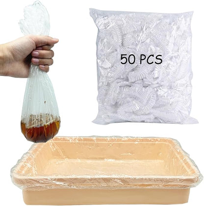 Disposable Plastic Rabbit Cage Liner Guinea Pig Litter Box Liner Small Animal Litter Pan Bags Leak Proof Toilet Film for Bunny Chinchilla Hedgehog Bird