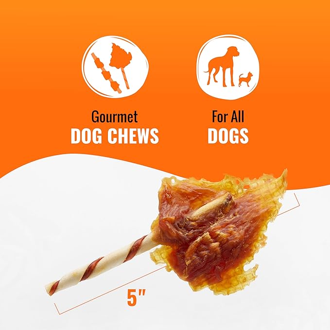 Good ‘n’ Fun Triple Flavor Wings Chews for All Dogs, 8 Ounces, Treat Your Dog to Long-Lasting Chews Made with Chicken, Beef Hide and Pork Hide