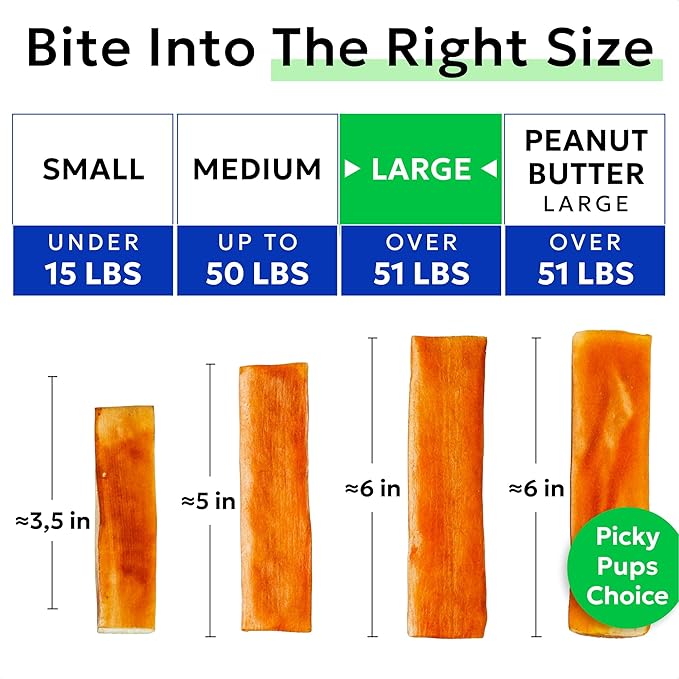 BARK&SPARK Yak Cheese Himalayan Dog Chews - 100% Natural & Long Lasting Dog Treats, Yak Milk Chews for Small, Medium & Large Dogs, Lactose & Gluten Free Dental Sticks, Healthy & Safe (4 Large Chews)