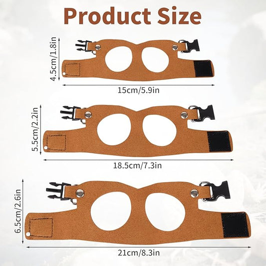 Brown Bearded Dragon Leash and Harness Set, 3 Size Easy Walk Bearded Dragon Harness, Adjustable Traction Rope Ferret Harness and Leash Set Cat Rat Accessories Stuff for Squirrel