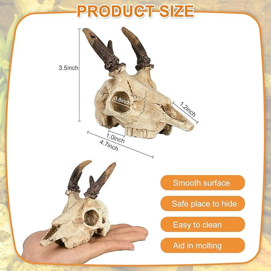 Gecko Tank Accessories Bearded Dragon Cage Accessory Reptile Climbing Decorative for Leopard Geckos,Bearded Dragons,Snakes,Fish 4inch