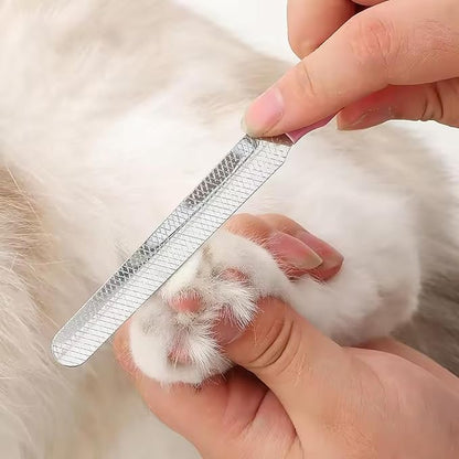 Cat Nail Clippers for Beginners and Groomers - Durable pet trimmer - Supplies with Safety Guard, Avoid Overcutting - Grooming Tool for Small Animals Tiny Dog Indoor Cat Bunny Rabbit Bird Kitten (Pink)