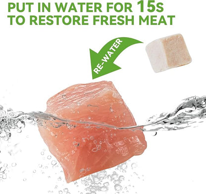 OPET Freeze Dried Cat & Dog Treats,Single Ingredient High Protein Grain Free Crunchy Cat Treats，Healthy Training Treats(7.04oz)