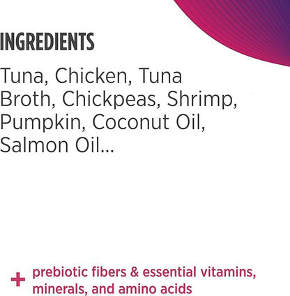 Nulo Yellowfin Tuna & Shrimp Recipe Pate Wet Canned Cat Food, 2.8 Ounce (Pack of 12)