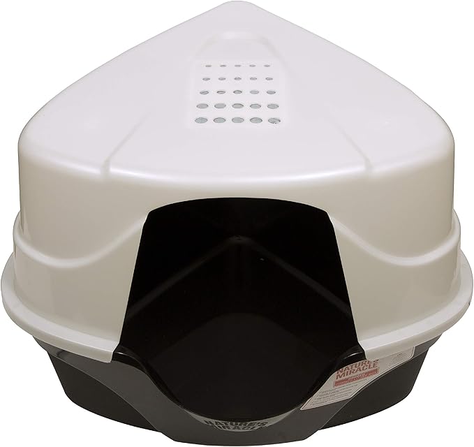 Nature's Miracle Advanced Hooded Corner Litter Box, Pack of 6 (P-5915)