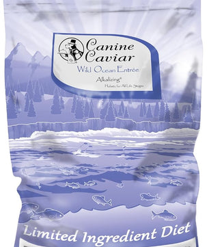 Canine Caviar - Wild Ocean: Herring & Teff Alkaline Dry Dog Food, Limited Ingredients, Gluten-Free, Based on Science & Research, Veterinary Alternative Diet (22 Pound Bag)