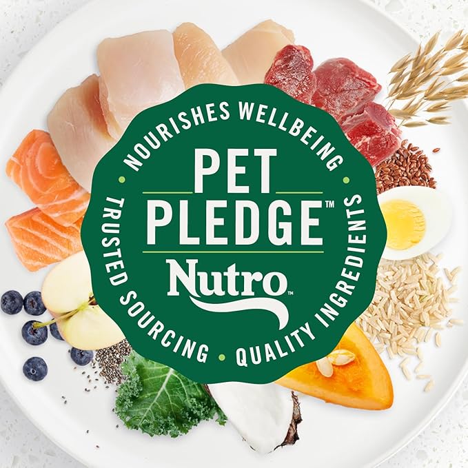 Nutro Ultra Adult Dry Dog Food with a Trio of Proteins from Chicken, Lamb and Salmon, 4 lb Bag