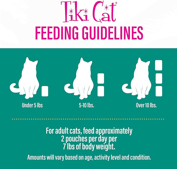 Tiki Pets Tiki Cat Velvet Mousse Grain-Free Wet Food with a Silky-Smooth Texture for Adult Cats & Kittens, 2.8oz, 12pk, Tuna & Chicken, 48005