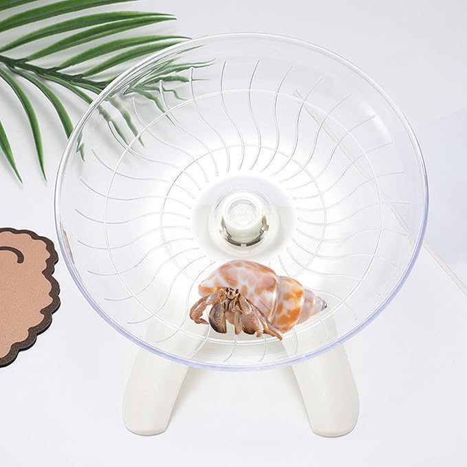 Hermit Crabs Wheel Toy, Hamster Running Wheel Toys, Small Animals Cage Accessory, Tank Accessory, Suitable for Hermit Crab Hamster Rat