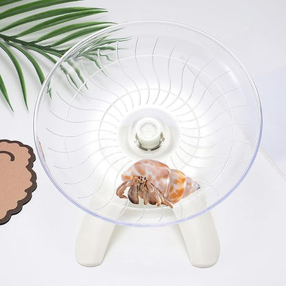 Hermit Crabs Wheel Toy, Hamster Running Wheel Toys, Small Animals Cage Accessory, Tank Accessory, Suitable for Hermit Crab Hamster Rat