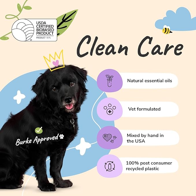 kin+kind | Plant-Based Flea and Tick Spray for Dogs (12 fl oz) | Lavender