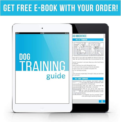 PetSpy Shock Collar for Dogs-Waterproof Dog Shock Collar with Remote Control,Vibration,Electric Shock,Beep-E Collar for Dogs Training,Collar with Remote for 10-140 LBS