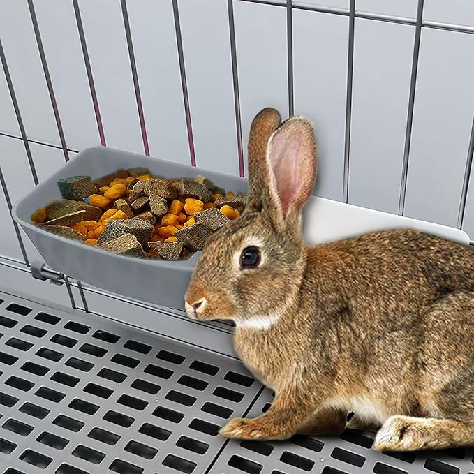 26 Pack Rabbit Feeder for Cage Chicken Waterer 21 oz Food Water Cat Treats Cups Puppy Hanging Feeding Dish Coop Bowl Watering Container Drinker Pigeon Bird Bath