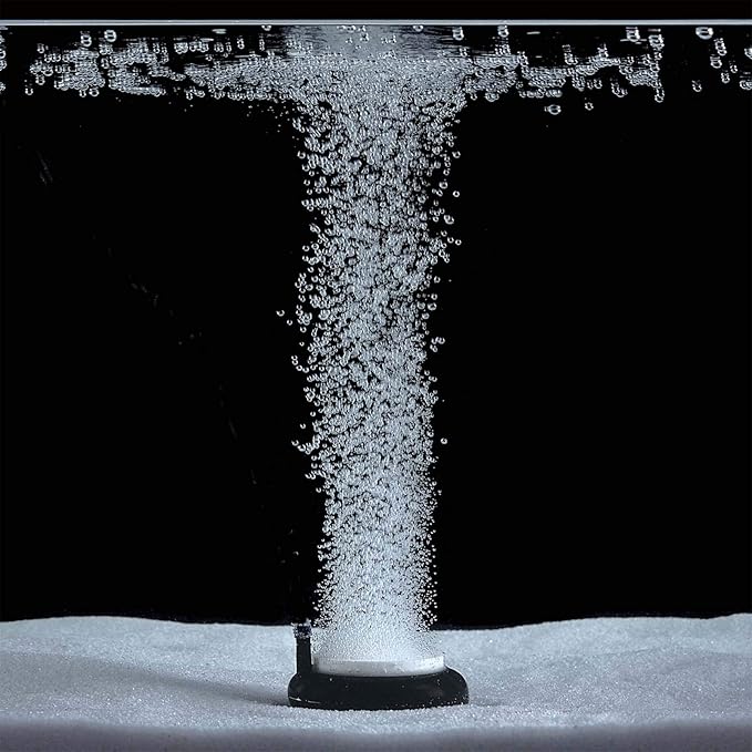 Carefree Fish Aquarium Nano Air Stone Disk Fish Tank Bubble Stone Disc 1.4/2/4/6/8 Inch