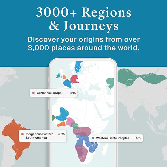 AncestryDNA Genetic Test Kit and Know Your Pet DNA Breeds Kit Bundle