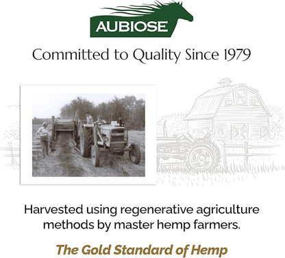 High Grade French Hemp Bedding, 44lb (400L) Jumbo Bulk Bag of Extremely Low Dust Shavings for Horses, Chickens, Small Animals, Rats, Guinea Pigs, Bunny Rabbits, Reptiles, Good Chicken Coop Bedding