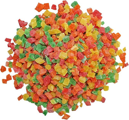 Island Blend Treat (3 lb.) - Healthy Natural Dried Diced Fruit Treat - Pineapple & Papaya - Sugar Gliders, Rats, Chinchillas, Ferrets, Parrots, Hamsters, Squirrels, Hedgehogs, Guinea Pigs & Small Pets