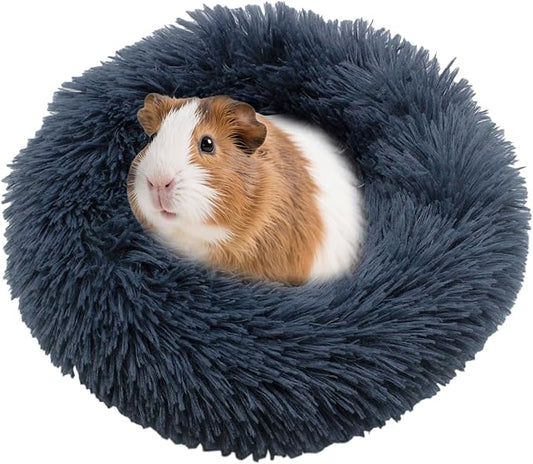 Guinea Pig Beds Hamster Beds Small Pet Cage Accessories Burrowing Pet Bed Thickened and Warm Winter Guinea Pig Beds for Hedgehog, Chinchilla and Small Animals (Gray)