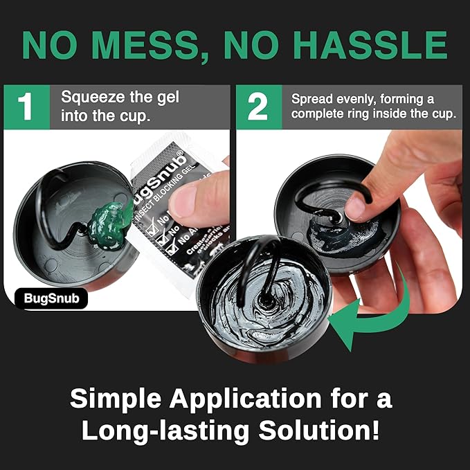 Hanging Ant Guard (1-Pack)- Ant Defense for Hummingbird Feeders, Unique Upside-Down Design, No Liquid Moat