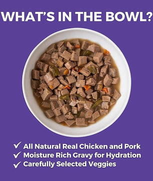KOHA Memphis BBQ Stew for Dogs with Chicken and Pork, High Protein Wet Dog Food, 12.7oz Cans (Case of 12)