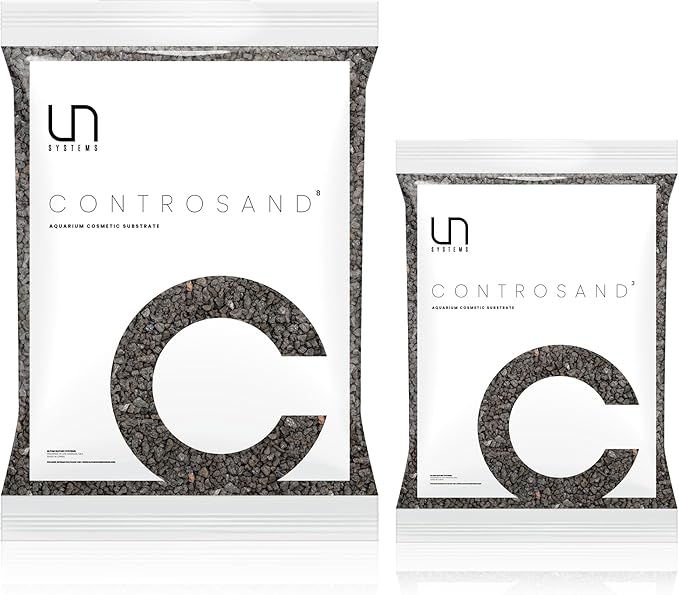 Ultum Nature Systems Controsand Vesuvius Aquarium Gravel (3L) - Versatile Aquarium Substrate for Planted & Shrimp Tanks