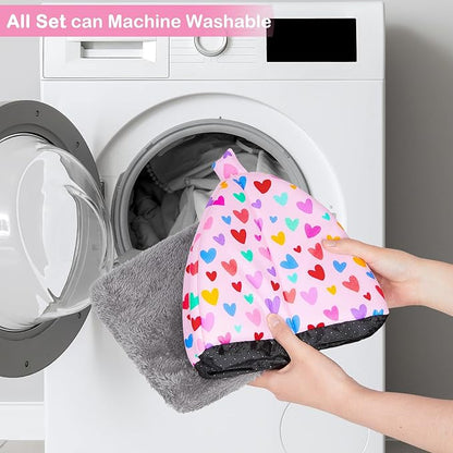 Glittme Guinea Pig Hideout 2Pack Guinea Pig Bed with Soft Pads Washable Small Animal Bed with Non-Slip Bottom Rabbit Hideout for Ferrets, Hamster, S