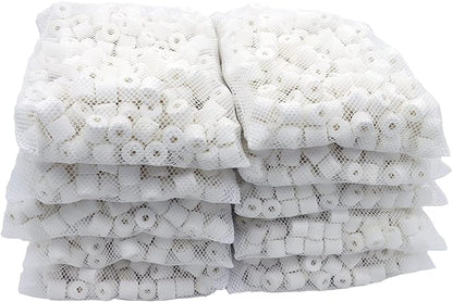 JIHAQUA Aquarium Bio Ceramic Rings 10 lbs Filter Media for Pond Fish Tank Canister Filter