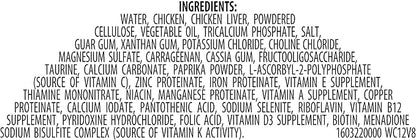 Nutrish Rachael Ray Grain Free Wet Cat Food, Chicken & Liver Recipe, 2.8 oz. Cup, 24 Count