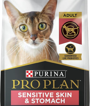 Purina Pro Plan Sensitive Skin and Stomach Dry Cat Food Turkey and Oat Meal Formula - 12.5 lb. Bag
