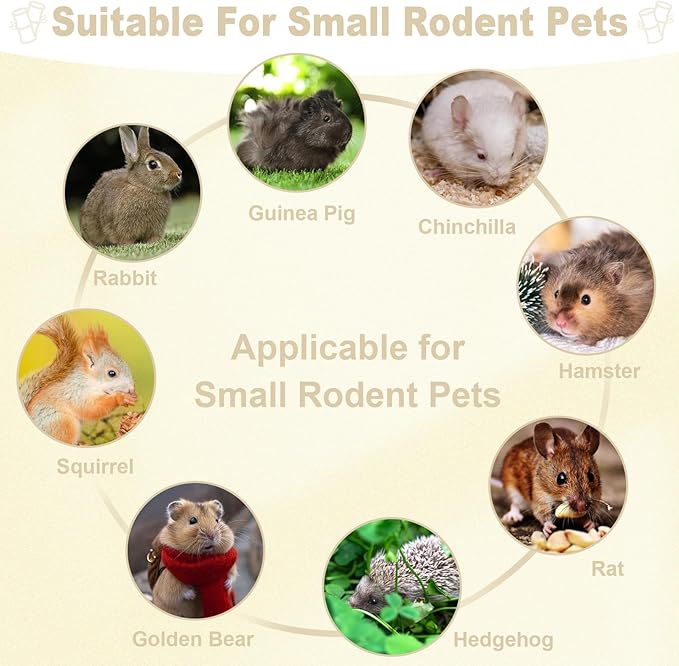 500g Sweet Bamboo Chew Sticks Natural Rabbit Guinea Pig Chinchilla Chews Sticks Toys for Teeth Bunny Molar Treats Chinchilla Guinea Pig Hamster Small Animals