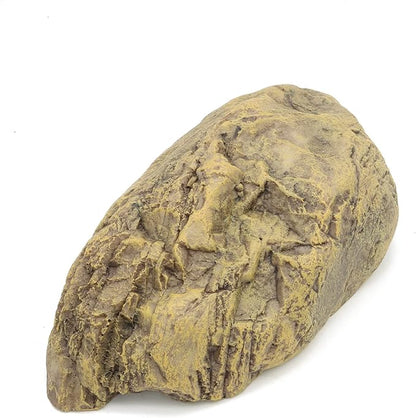 JIHAQUA Reptile Rock Reptile Hide Cave Hideout Terrarium Habitat Decor Ornament Shelter (Style A)