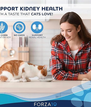 Forza10 Kidney Care Cat Food – Renal Support Wet Cat Food with Lamb, 3.5 oz Cans, 4 Pack – Vet Formulated, Made in Italy