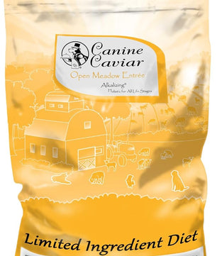 Canine Caviar - Open Meadow: Lamb & Pearl Millet Alkaline Dry Dog Food, Limited Ingredients, Gluten-Free, Based on Science & Research, Veterinary Alternative Diet (22 Pound Bag)