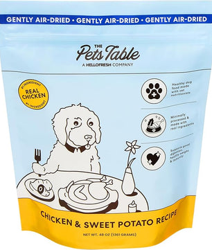 The Pets Table Chicken & Sweet Potato Air Dried Dog Food, 3 lb / 48 oz (Pack of 2)