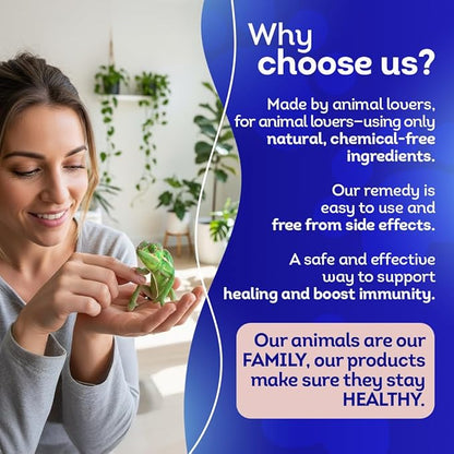 HA4E - Reptile Oral Health Support - Natural Mouth Rot Relief & Oral Hygiene Formula - Supports Gum Health, Comfort & Healing - 300 Tablets