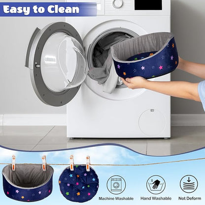 Glittme Soft Rabbit & Guinea Pig Bed - Thick Removable Mat, Machine Washable, Cozy Cuddler Cup Bed for Guinea Pig, Rabbit, Ferret