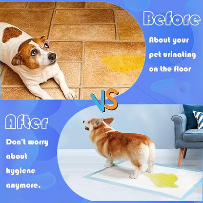 30 Count Dog Pee Pads Extra Large,36"x36"Pee Pads for Dogs Absorbent & Leak-Proof,Disposable Pet Training and Puppy Pads for Cats Dogs Rabbit