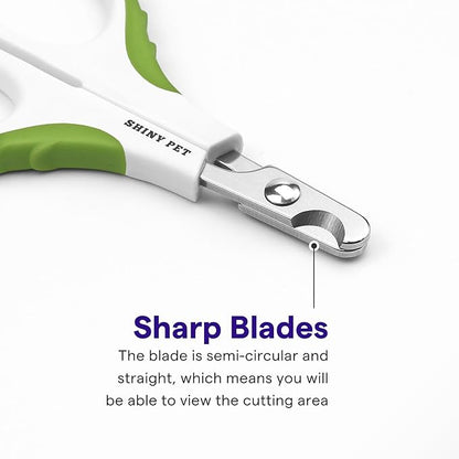 Cat Nail Clipper & Trimmer for Indoor Cats Kitten Puppy Rabbit Small Dog Bird - Professional Pet Grooming Tool for Safe Claw Care - Easy for Home Use for Beginners - Ebook Guide