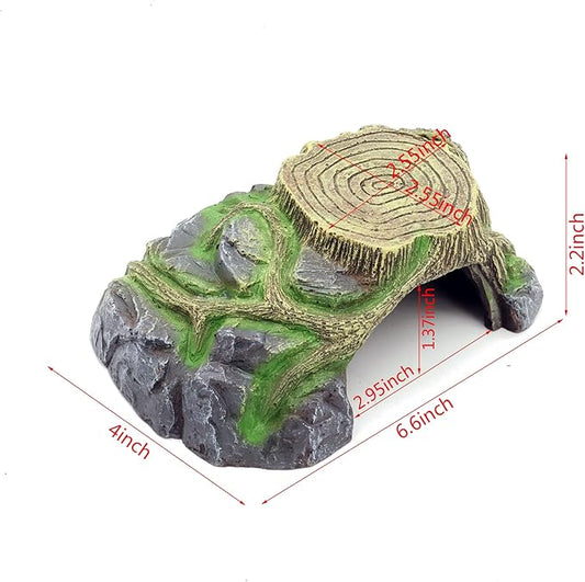 Small Reptile Cave Hide Reptile Hides and Caves Snake Toad Frog Turtle House