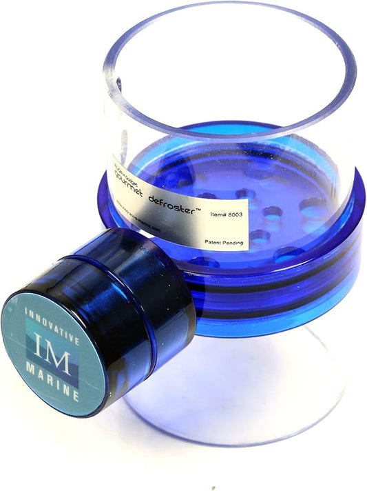 Innovative Marine Gourmet Gadget Defroster PRO - Adjustable Frozen Fish Food Feeder and Feeding Ring